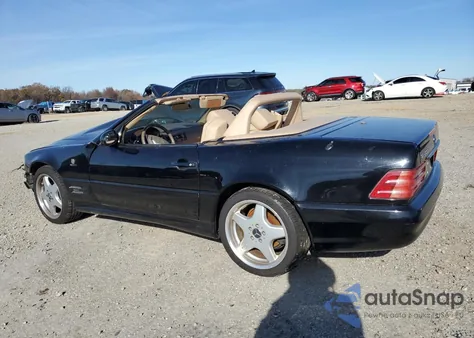 2002 Mercedes-Benz Sl 500 z USA, uszkodzony, nr VIN WDBFA68F42F201823